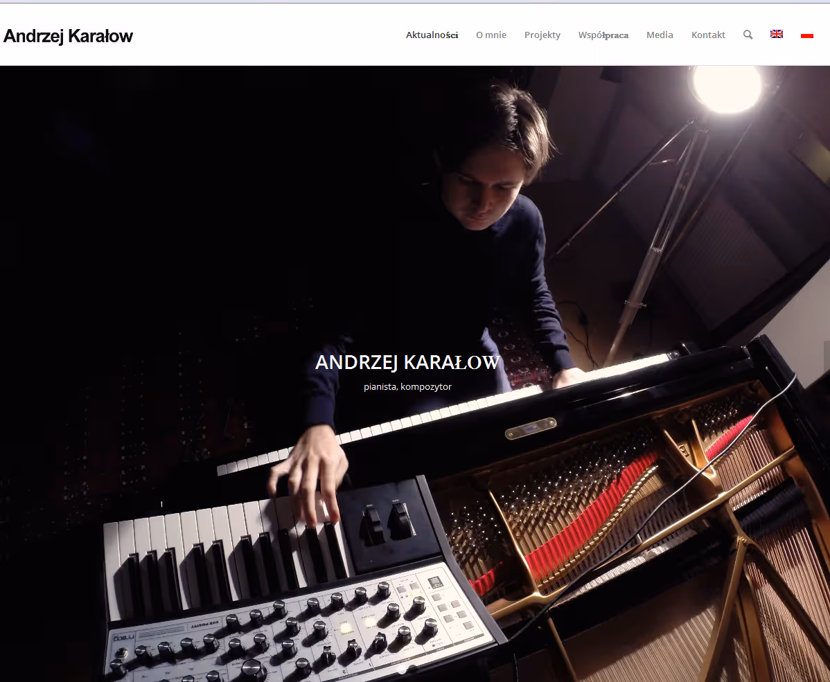 Andrzej Karałow to utalentowany pianista i kompozytor, którego artystyczna droga rozpoczęła się już w 2010 roku, kiedy to ukończył Szkołę Muzyczną im. Karola...