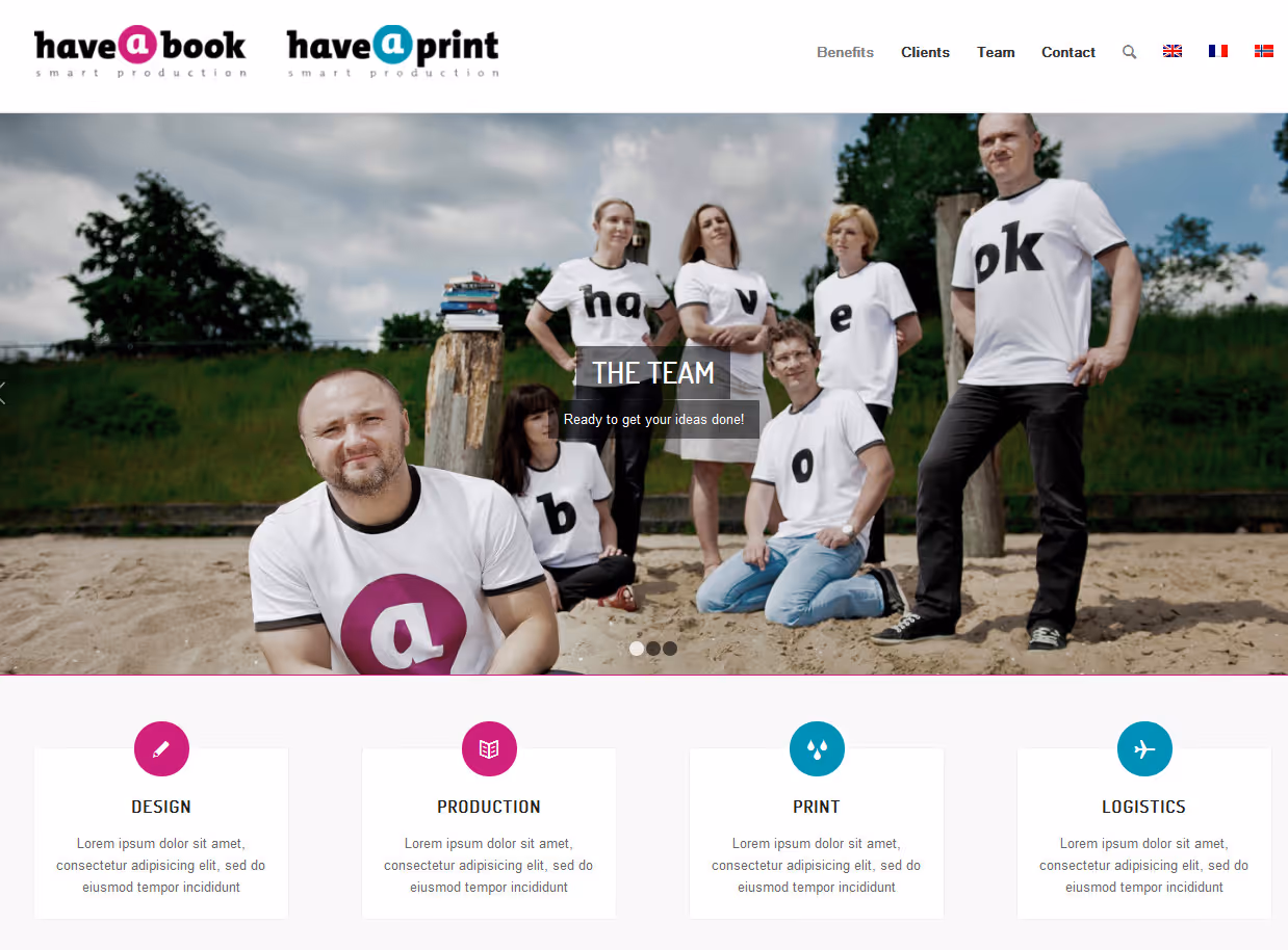 Serwis haveabook.pl to platforma dla wydawnictwa i drukarni, która obsługuje wymagających klientów z krajów skandynawskich. Projekt powstał...
