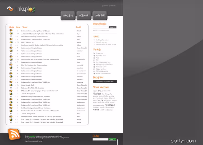 Linkr.pl to portal internetowy uruchomiony w 2007 roku jako alternatywa dla Wykop.pl, który w tamtym czasie dominował na polskim rynku serwisów typu „social ...