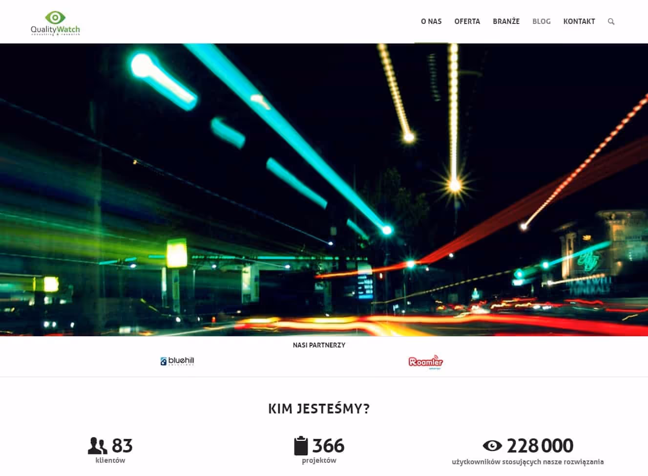Projekt Quality Watch został stworzony z myślą o prezentacji oferty firmy specjalizującej się w tworzeniu dedykowanych rozwiązań w zakresie standardów obsług...