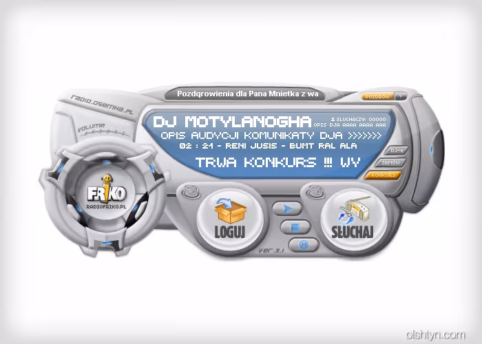 Radio.friko.pl to internetowa stacja radiowa, która działała w latach 2005-2010 jako część platformy Friko.pl, oferując użytkownikom dostęp do streamingu muz...